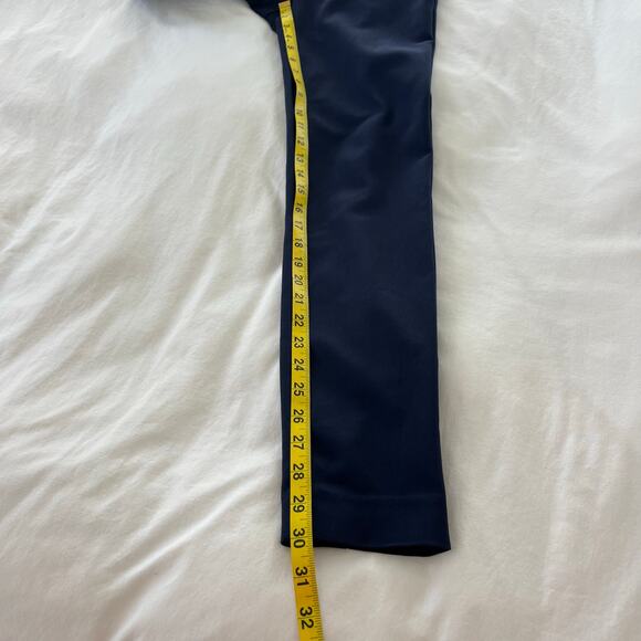 Lilly Pulitzer Midnight Navy Alessia Stretch Navy Dinner Dress Pants, Size 2 - Picture 9 of 13